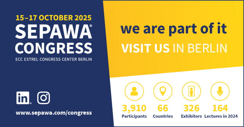 Swissatest auf dem SEPAWA Kongress 2025: Expertenwissen am Stand E722 Image