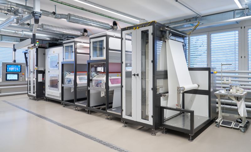 New soiling system: Swissatest shows construction in time lapse Image